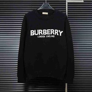Burberry Black Crewneck Sweater for Men